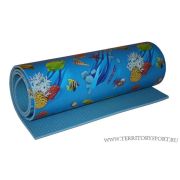 Коврик изолон  8 Decor Океан 1800х550мм син.