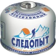 Баллон газовый 230гр. Следопыт Корея-24 (резьба) всесезонный