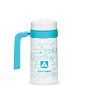 Термос Арктика 412 кружка 0,50л (белая)