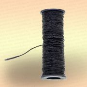 Нить рыболовная на катушке черная