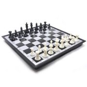 Игра 3в1 3143 (шашки, шахматы, нарды) 33х33 магнит. 00181