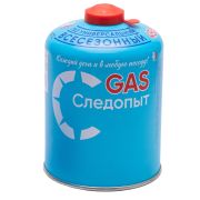 Баллон газовый 450гр. Следопыт Корея-12 (резьба) всесезонный