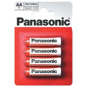 Элемент питания R6 Panasonic Zinc Carbon (красные)