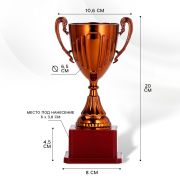 Статуэтка награда СЛ.045 3 место