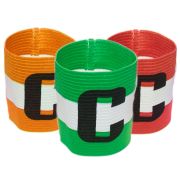 Капитанская повязка с логотипом 256-1 (зеленая)