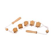 Массажер ленточный деревянный 3222