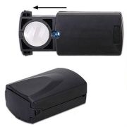 Лупа с подсветкой  21 мм 30х 21008