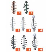 Кормушка Пружина 65х30 окраш+груз 30гр (3к)