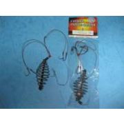 Снасть карповая-1809 (антизакр,кором,корм, 2кр. №8) (3к)