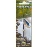 Блесна Кристалл № 3 (ч.р.) большой белый металл