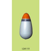 Поплавок для дальнего заброса 1205  80мм х 40мм 55гр (ч.р.)