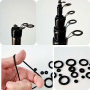 Набор колец силиконовых для спиннингов (3к)