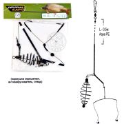 Снасть карповая-1806 (антизакр,кором,отвод, 2кр. №2) (3к)