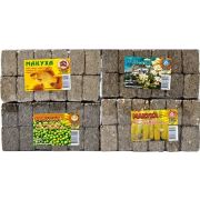 Макуха подсолнечника 320гр. с горохом 30% (3к)