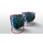 Корзина для мячей d=54см (для тренировок переносная)