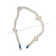 Канат для лазания х/б d=30мм L= 2,3м (с узлами)