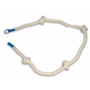 Канат для лазания х/б d=30мм L= 3м (с узлами)