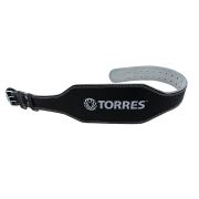 Пояс штангиста Torres широкий кожа черный