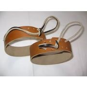 Крепление-10 для детских лыж кожа (носковой ремень)